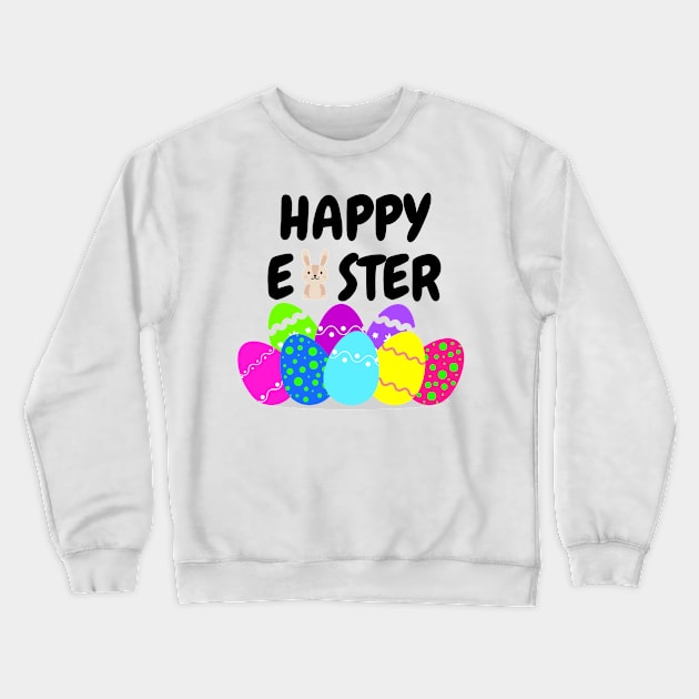 Happy Easter Crewneck Sweatshirt by Simple D.